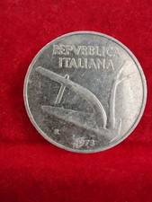 Moneta Italiana 10 Lire 1973 Ottimo Stato 