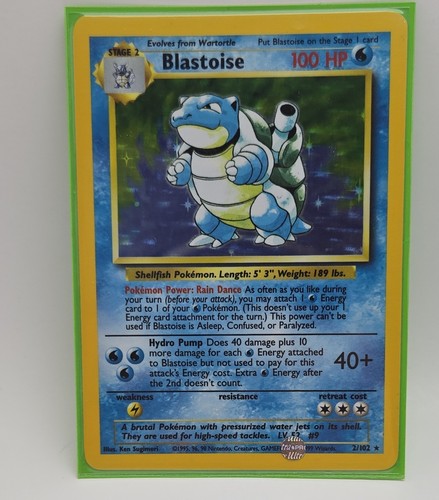 Blastoise 002 102 set - 002/102, base