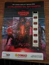 20 BOLLINI CONAD Stranger Things Netflix CONAD 2025 Leggere Grazie