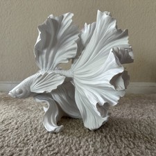 Splendida scultura pesce Beta