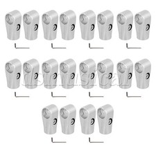 20 Pezzi Raccordi a Morsetto