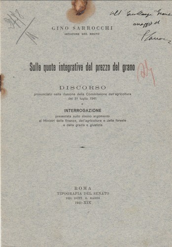 Ventennio fascicolo discorso - ventennio,