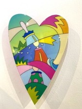 Cuore colorato POP ART di