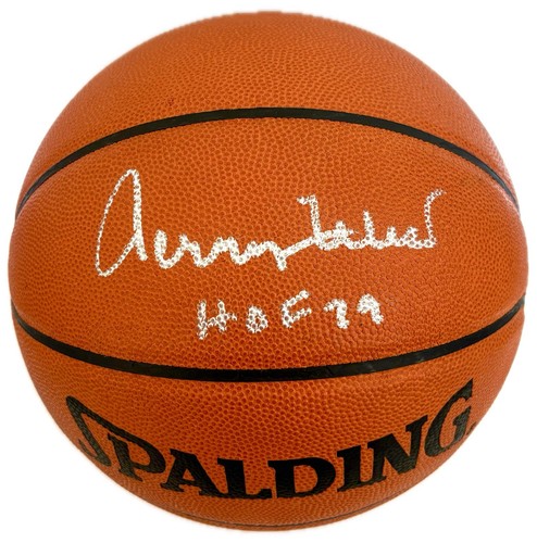 Jerry west autografo basket - jerry,