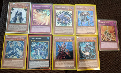 Vintage lotto 9 - yu-gi-oh,