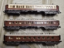 Minitrix CIWL Orient-Express, scala N senza scatola originale con illuminazione interna