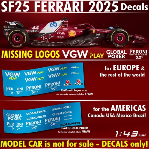 Decalcomanie ferrari 2025 - decalcomanie,