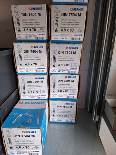 Viti zincate berner testa - berner,