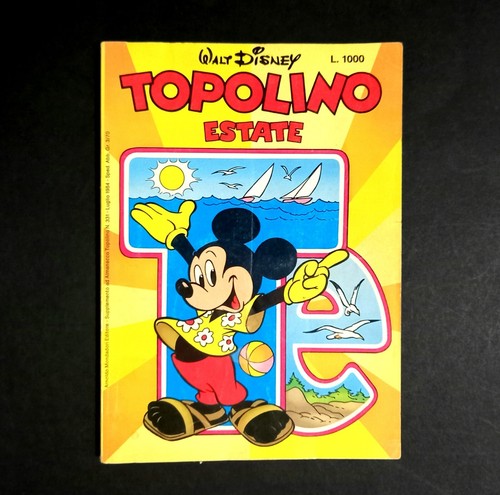 Topolino estate 1984 - estate, te
