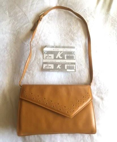 Borsa scarpe pelle senape - k,