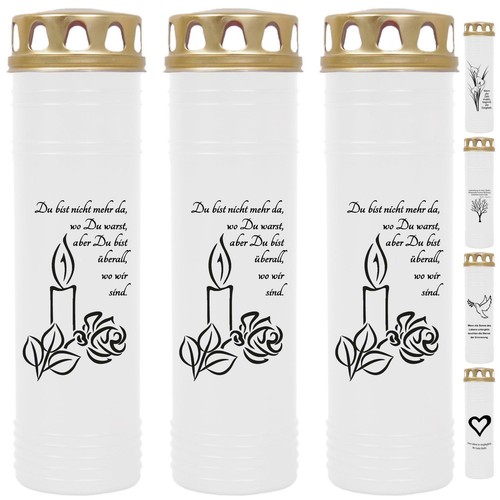 Candela tombale confezione - , da
