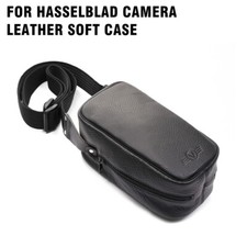 Borsa a tracolla protettiva vera pelle Hasselblad fotocamera custodia morbida nera 2024 NUOVA