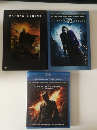Batman trilogia dvd blue - dvd, e