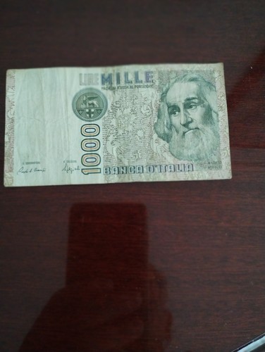 Rara banconota 1000 mille - mille, lire