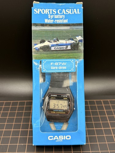 Casio 87w vintage lcd watch - casio,