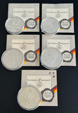 5x MONETE ARGENTO BRD set 43g