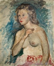 Cesare Monti - Olio su Tela -