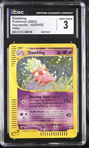 Cgc slowking h22 - cgc, holo