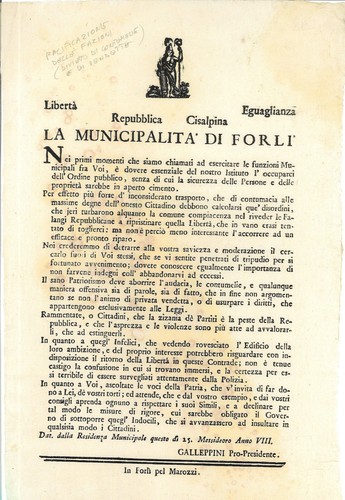 Repubblica cisalpina forlì - repubblica, cisalpina,
