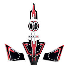 Kit Adesivi 3d Para Serbatoio compatibili per Kawasaki Ninja 1000 SX 2024 Rosso
