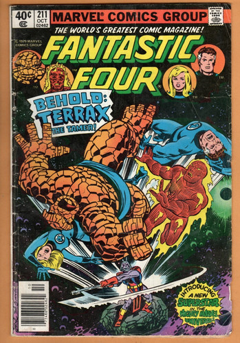 Fantastici quattro 211 prima - fantastici, #211: