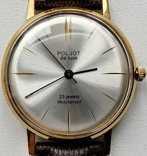 Poljot deluxe 2209 cassa dorata au 10 / Poljot Deluxe 2209  golden case au 10