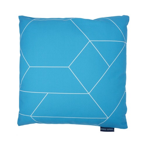 Cuscino bombay sapphire - sapphire, 40