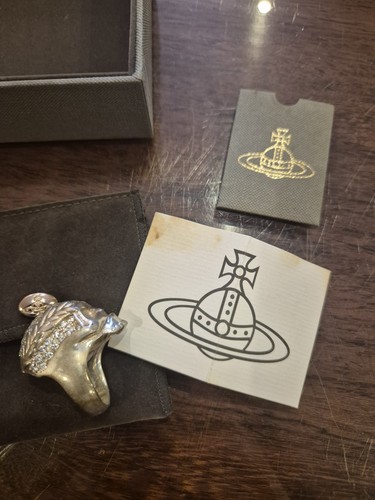 Anello teschio argento