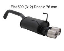 Marmitta sportiva Fiat 500 312