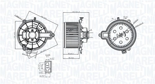 Soffiatore interno magneti - soffiatore,