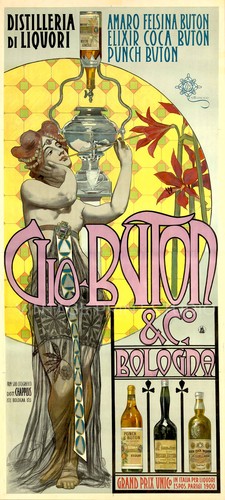Liquore italiano gio - liquore, button