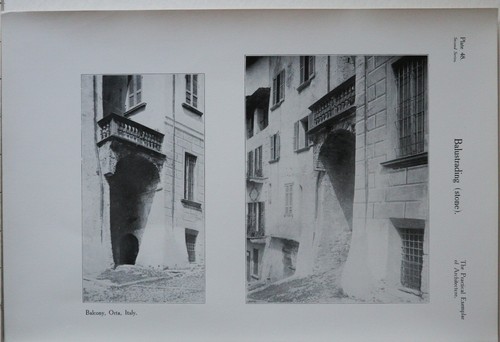 1908 stampa architettura - stampa,