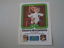 advertising Pubblicità 1972 BAMBOLE EFFE FRANCA TESORO DI MAMMA