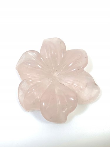 Natural pink quartz - quartz, flower