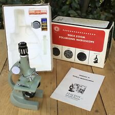 MICROSCOPIO PER BAMBINI ANNI ITALTOY ANNI 70 COMPLETO E CON SCATOLA 900X