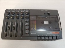 Fostex X-18 registratore a cassette multitraccia 4 tracce portatile MTR nero spazzatura
