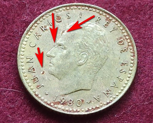 Rare coin spain pesetas - rare,