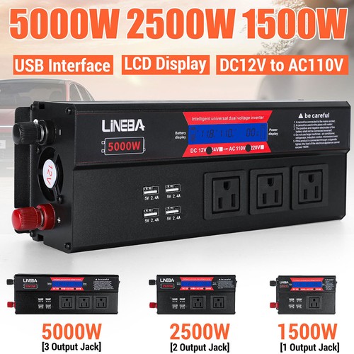 Inverter potenza auto 5000w - auto,