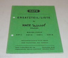 Catalogo Ricambi Hatz Diesel