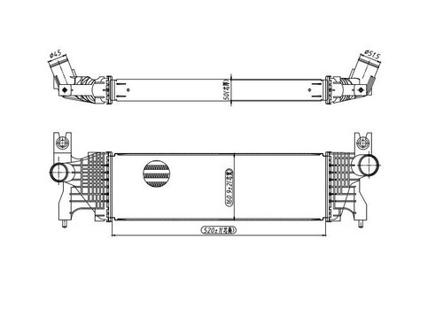 Radiatore intercooler