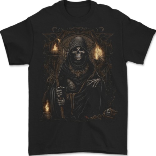 Shirt goth grim reaper - grim,