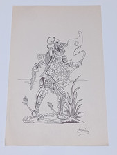 Salvador Dali Drawing on paper