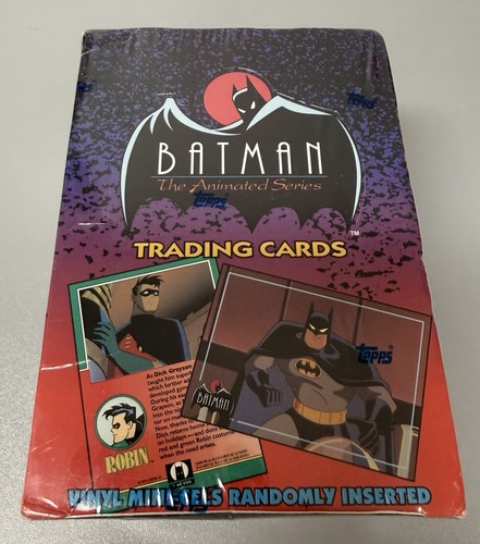 1993 topps batman the animated - topps,