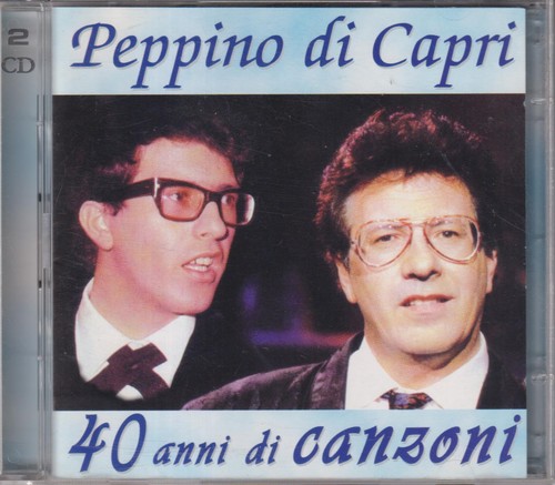Peppino capri raro 2 cd - peppino,