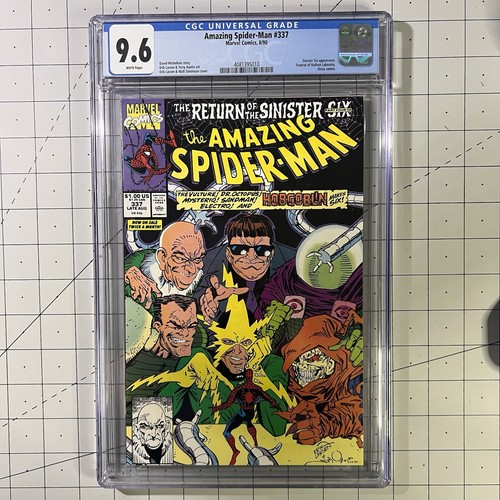 Amazing spider man 337 - spider-man, cgc