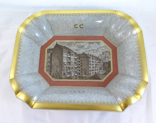 Antico piatto ceramica - in,