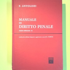 MANUALE DI DIRITTO PENALE PARTE SPECIALE II ANTOLISEI GIUFFRÈ 2000