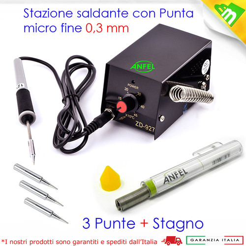 Mini stazione saldante 927 - stazione, zd-927