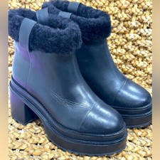 Stivaletti Cult Gia in pelle nera taglia 35