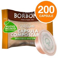 200 Capsule Caffè Borbone Miscela Oro Don Carlo Cremoso Compatibile Lavazza